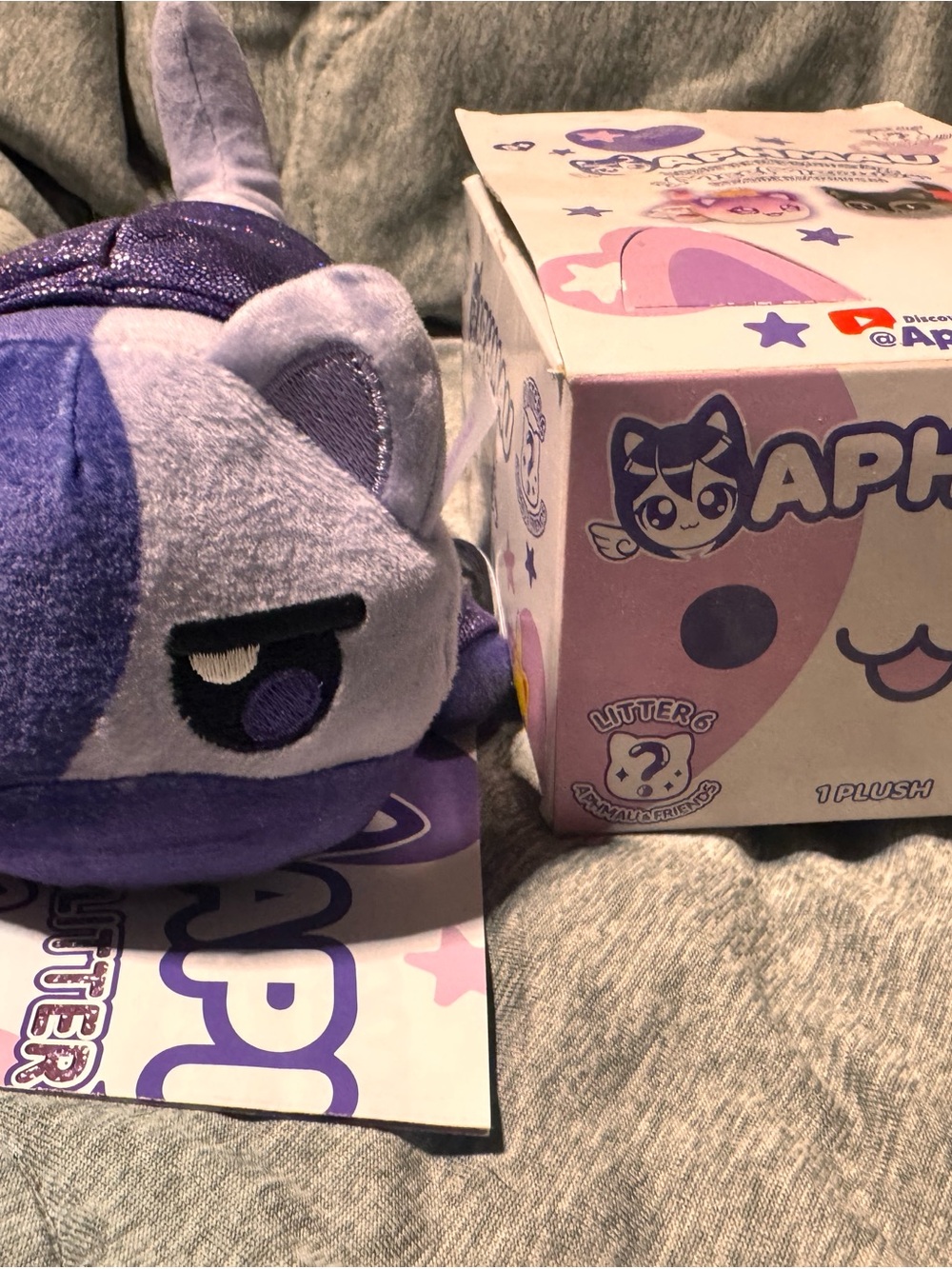 Aphmau Meemeow Glitter Zane Cat